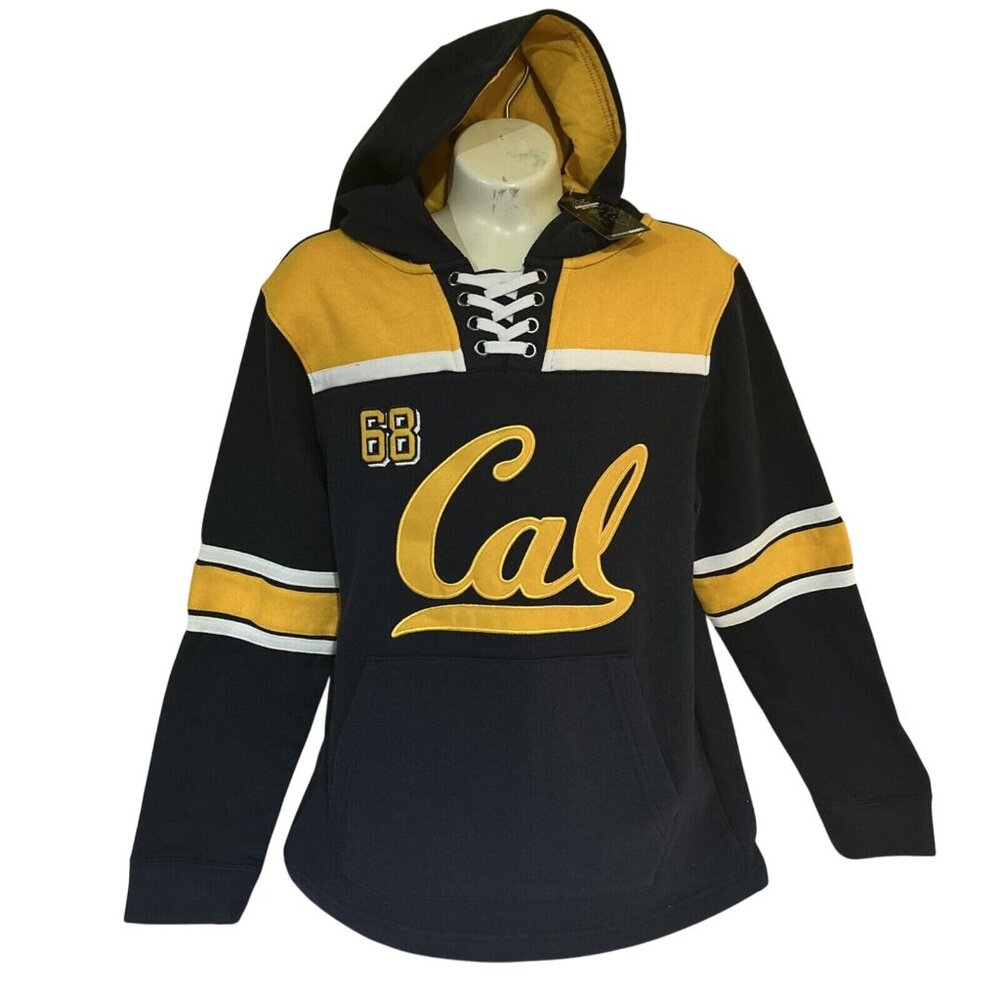 NEW Colosseum California Golden Bears Cal 68 Pullover Hoodie Youth Boy Medium M